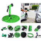 Furtun extensibil de gradina de 30 m + dispozitiv pentru pulverizarea apei