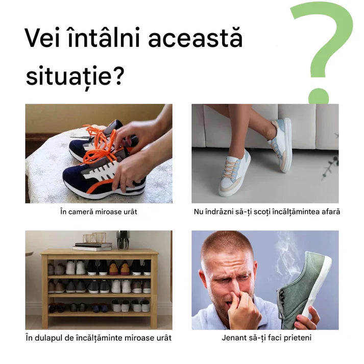 Set 100 plasturi parfumati pentru incaltaminte – absorb transpiratia si elimina mirosurile neplacute, potrivite pentru toate tipurile de incaltaminte