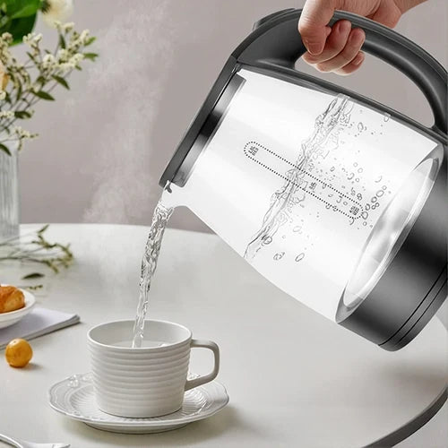Fierbator electric din sticla 1.8L,oprire automata ,protectie la fierbere fara apa