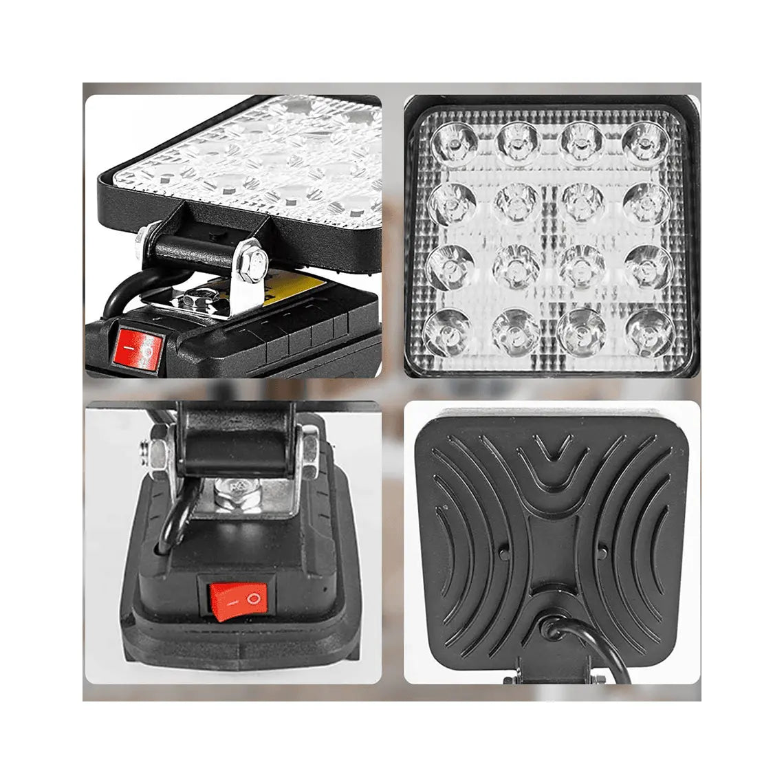 Lampa de lucru portabila, baterie li-ion 48V, proiector 48W