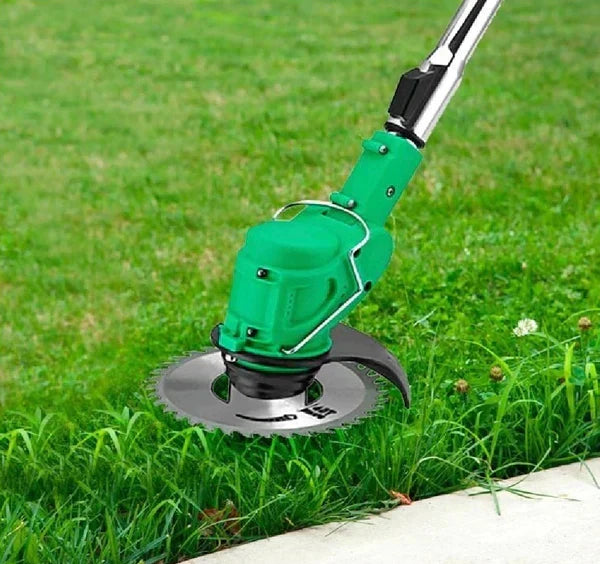 Pachet de primavara! Motocoasa electrica cu 2 acumulatori+ CADOU Furtun extensibil 30 metri