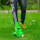 Pachet de primavara! Motocoasa electrica cu 2 acumulatori+ CADOU Furtun extensibil 30 metri