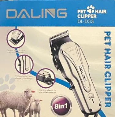 Masina de tuns caini sau oi, 8 in 1 daling