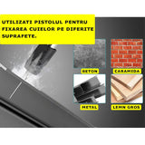 Mini Pistol manual pentru fixarea cuielor