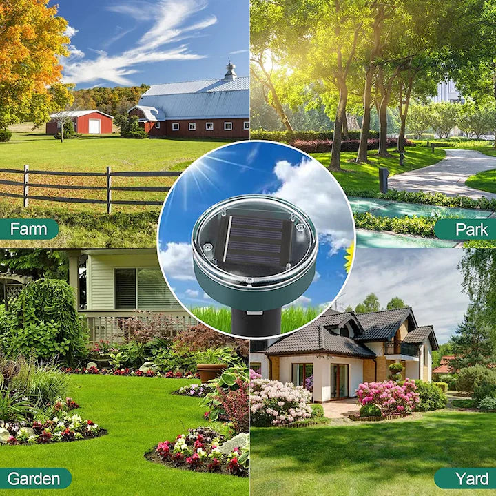 Set 4 aparate ultrasunete pentru rozatoare,solare