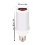 Bec bluetooth LED cu boxa RGBW, telecomanda, 9W