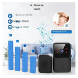 Sonerie video cu camera Wireless 720P, microfon bidirectional, alerta vizuala, WiFi