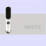 Perie de par electrica , incarcabila USB, design compact, tehnologie cu ioni negativi, pentru toate tipurile de par