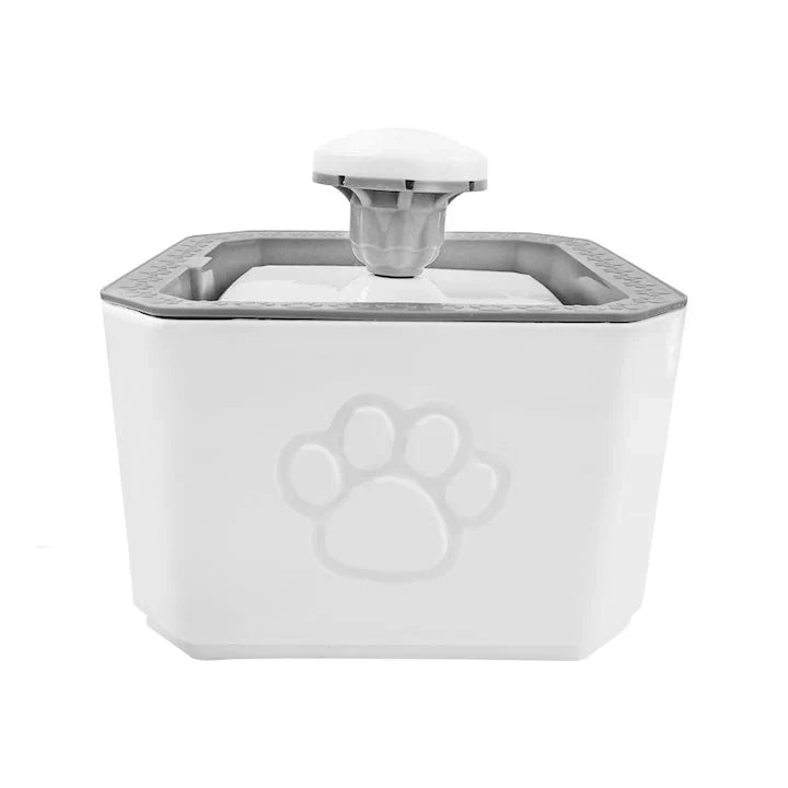 Fantana de apa pentru animale, 2,5L, cu sistem de filtrare avansat, design compact