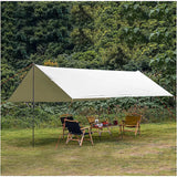 Cort umbrar impermeabil 3m x 5m, protecție UV, cu 2 stâlpi metalici