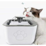 Fantana de apa pentru animale, 2,5L, cu sistem de filtrare avansat, design compact