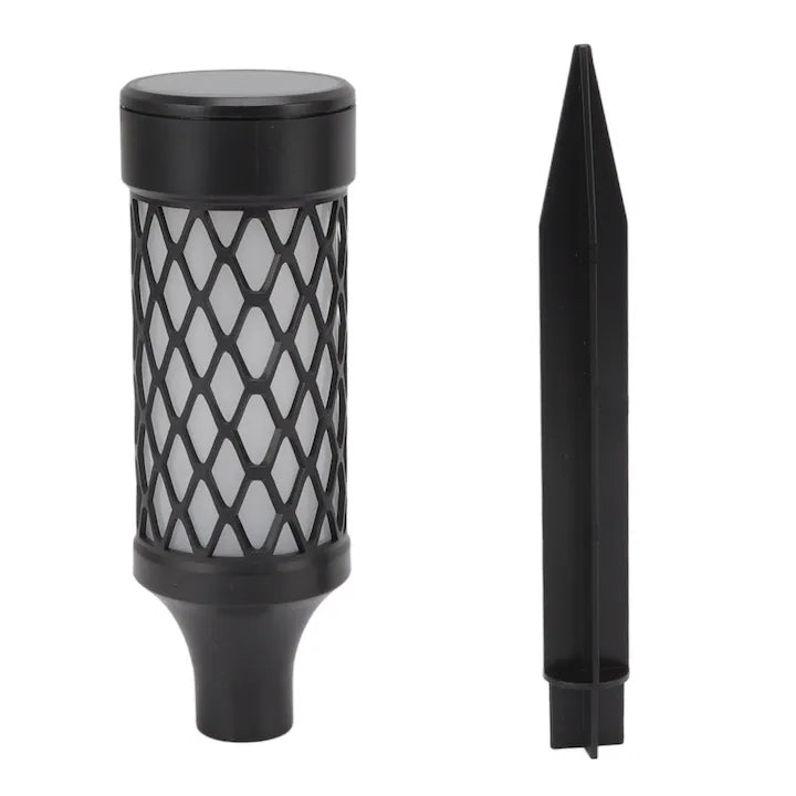 Set 2 x Lampa solara de gradina,decorativa, lumina calda, impermeabila IP65