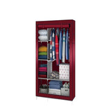 Dulap textil pentru haine, inchidere prin fermoar