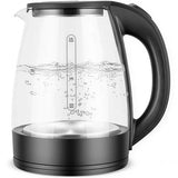 Fierbator electric din sticla 1.8L,oprire automata ,protectie la fierbere fara apa