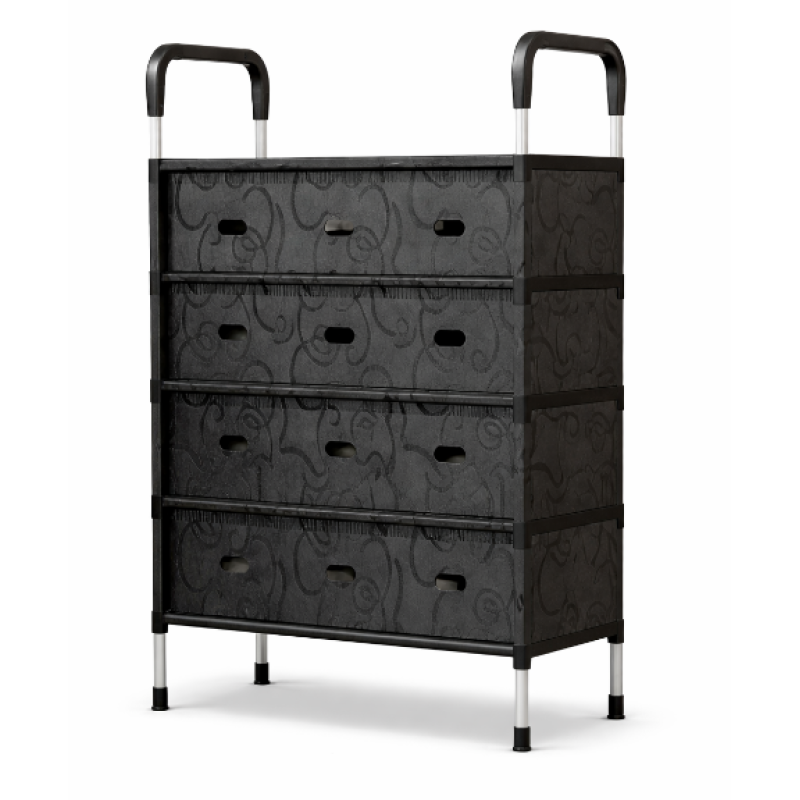 Dulap multifunctional pentru depozitarea pantofilor 5 rafturi 101x30x60