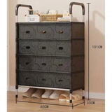 Dulap multifunctional pentru depozitarea pantofilor 5 rafturi 101x30x60