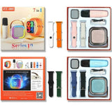 Ceas inteligent multifunctional cu 4 curele +cadou o boxa cu microfon