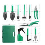 Set de scule de grădină, 10 accesorii pentru grădinărit, tăierea crengilor sau îngrijirea plantelor
