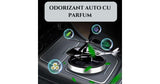 Odorizant auto cu incarcare solara, baza antideranpanta, ulei esential si pipeta incluse, model elicopter