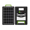 Panou solar 15W cu acumulator 1200mAh, GD-100S, portabil, cu mufe pentru incarcare devide-uri, 29x19cm, negru