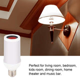 Bec bluetooth LED cu boxa RGBW, telecomanda, 9W