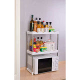 Raft extensibil, suport pentru cuptorul cu microunde, multifunctional