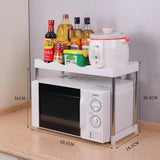 Raft extensibil, suport pentru cuptorul cu microunde, multifunctional