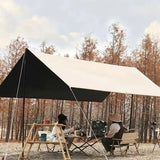 Cort umbrar impermeabil 3m x 3m, protecție UV, cu 2 stâlpi metalici, gri